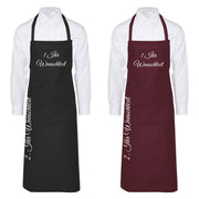 Schürzen mit hochwertiger Beschriftung Bistroschürzen Kellnerschürzen Arbeit