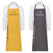 Schürzen mit hochwertiger Beschriftung Bistroschürzen Kellnerschürzen Arbeit
