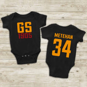 Baby Bodies Babamin ogluyum cünkü cimbomluyum Gala tulum bebek Bodysuit Geschenk