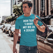 T-Shirt mit Wunschtext personalisiert – Unisex Shirt Damen Herren Geschenk Idee