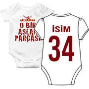 Baby Bodies Babamin ogluyum cünkü cimbomluyum Gala tulum bebek Bodysuit Geschenk