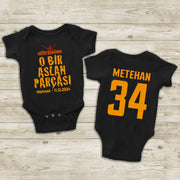 Baby Bodies Babamin ogluyum cünkü cimbomluyum Gala tulum bebek Bodysuit Geschenk