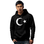 Türkei Fan Hoodie Türkiye Sweatshirt Türkische Flagge Halbmond Stern Herren Dame