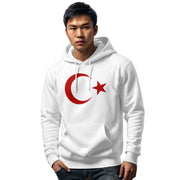 Türkei Fan Hoodie Türkiye Sweatshirt Türkische Flagge Halbmond Stern Herren Dame