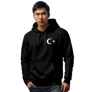 Türkei Fan Hoodie Türkiye Sweatshirt Türkische Flagge Halbmond Stern Herren Dame