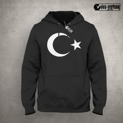 Türkei Fan Hoodie Türkiye Sweatshirt Türkische Flagge Halbmond Stern Herren Dame