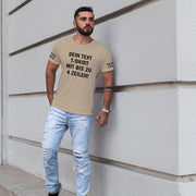 T-Shirt mit Wunschtext personalisiert – Unisex Shirt Damen Herren Geschenk Idee
