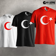 Türkei Fan Hoodie Türkiye Sweatshirt Türkische Flagge Halbmond Stern Herren Dame