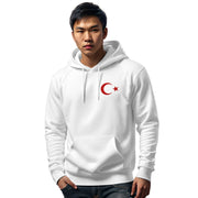 Türkei Fan Hoodie Türkiye Sweatshirt Türkische Flagge Halbmond Stern Herren Dame