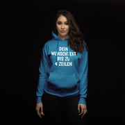 Hoodie mit Wunschtext personalisiert – Kapuzenpullover Unisex Herren Damen, Gesc