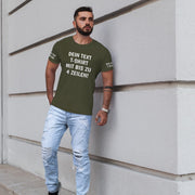T-Shirt mit Wunschtext personalisiert – Unisex Shirt Damen Herren Geschenk Idee