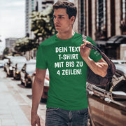T-Shirt mit Wunschtext personalisiert – Unisex Shirt Damen Herren Geschenk Idee