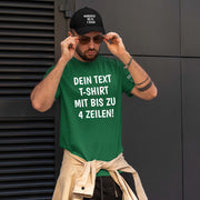 T-Shirt mit Wunschtext personalisiert – Unisex Shirt Damen Herren Geschenk Idee