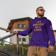 Hoodie mit Wunschtext personalisiert – Kapuzenpullover Unisex Herren Damen, Gesc