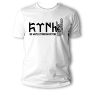 Bozkurt Türk T-Shirt Shirt Ne Mutlu Türküm Diyene Göktürk Herren Damen Flagge