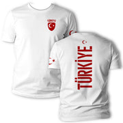 Türkei T-Shirt Trikot mit Türkiye Flagge mit Name Nr. em Geschenk Herren Damen
