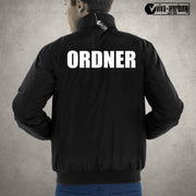 Security Ordner Jacke Bomberjacke Sicherheit mit Wunschtext max. 3 Zeilen