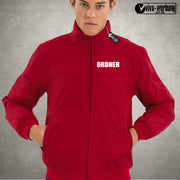 Security Ordner Jacke Bomberjacke Sicherheit mit Wunschtext max. 3 Zeilen
