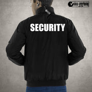 Security Ordner Jacke Bomberjacke Sicherheit mit Wunschtext max. 3 Zeilen