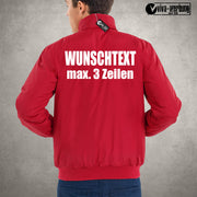 Security Ordner Jacke Bomberjacke Sicherheit mit Wunschtext max. 3 Zeilen