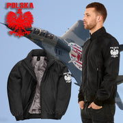 POLEN POLSKA JACKE BOMBER JACKET LUFTWAFFE TRENDIG & COOL ABSOLUTER HINGUCKER