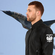 POLEN POLSKA JACKE BOMBER JACKET LUFTWAFFE TRENDIG & COOL ABSOLUTER HINGUCKER
