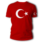 Türkei T-Shirt Trikot mit Türkiye Flagge mit Name Nr. em Geschenk Herren Damen