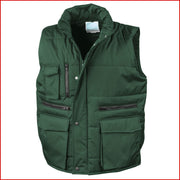 Robuste Weste Arbeitsweste Jacke Winterweste Bodywarmer optional m. Beschriftung