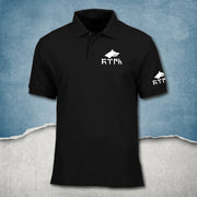 Göktürk Polo-Shirt Bozkurt Türk Geschenk für Herren und Damen Börü Flagge Polo