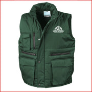 Robuste Weste Arbeitsweste Jacke Winterweste Bodywarmer optional m. Beschriftung
