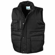 Robuste Weste Arbeitsweste Jacke Winterweste Bodywarmer optional m. Beschriftung
