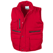 Robuste Weste Arbeitsweste Jacke Winterweste Bodywarmer optional m. Beschriftung