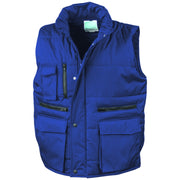 Robuste Weste Arbeitsweste Jacke Winterweste Bodywarmer optional m. Beschriftung