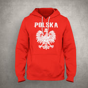 Polska Hoodie Polen Pulli Pullover Adler hochwertige Verarbeitung Fußball