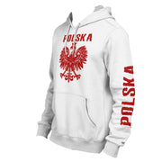 Polska Hoodie Polen Pulli Pullover Adler hochwertige Verarbeitung Fußball