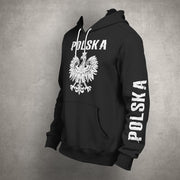Polska Hoodie Polen Pulli Pullover Adler hochwertige Verarbeitung Fußball