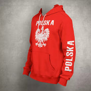 Polska Hoodie Polen Pulli Pullover Adler hochwertige Verarbeitung Fußball