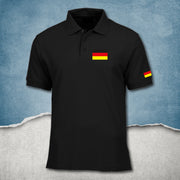 Deutschland Polo-Shirt Polohemd Shirt Top-Qualität! Geschenk Idee Herren Damen