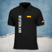 Deutschland Polo-Shirt Polohemd Shirt Top-Qualität! Geschenk Idee Herren Damen