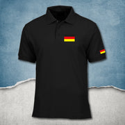 Deutschland Polo-Shirt Polohemd Shirt Top-Qualität! Geschenk Idee Herren Damen