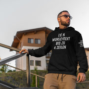 Hoodie mit Wunschtext personalisiert – Kapuzenpullover Unisex Herren Damen, Gesc