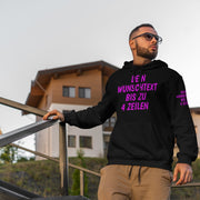Hoodie mit Wunschtext personalisiert – Kapuzenpullover Unisex Herren Damen, Gesc