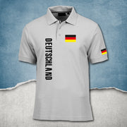 Deutschland Polo-Shirt Polohemd Shirt Top-Qualität! Geschenk Idee Herren Damen