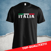 ITALIA T-SHIRT ITALIEN SQUADRA AZZURRA HOCHWERTIGE VERARBEITUNG S - 4XL ROM