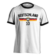 Deutschland Tshirt Wunschname Nummer Herren Trikot Geschenk Fan Tshirt Fußball