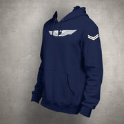 Türk Hava Pilot Bomber Hoodie Pulli Luftwaffe Türkei Militär Asker Ayyildiz M
