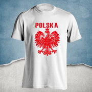 POLEN T-SHIRT POLSKA LEGIA WARSCHAU HOCHWERTIGE VERARBEITUNG SHIRT