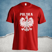 POLEN T-SHIRT POLSKA LEGIA WARSCHAU HOCHWERTIGE VERARBEITUNG SHIRT