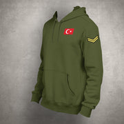 Göktürk Hoodie Herren – Türkisches Symbol Pullover Stolze Türken Kapuzenpullover