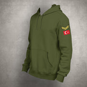 Göktürk Hoodie Herren – Türkisches Symbol Pullover Stolze Türken Kapuzenpullover